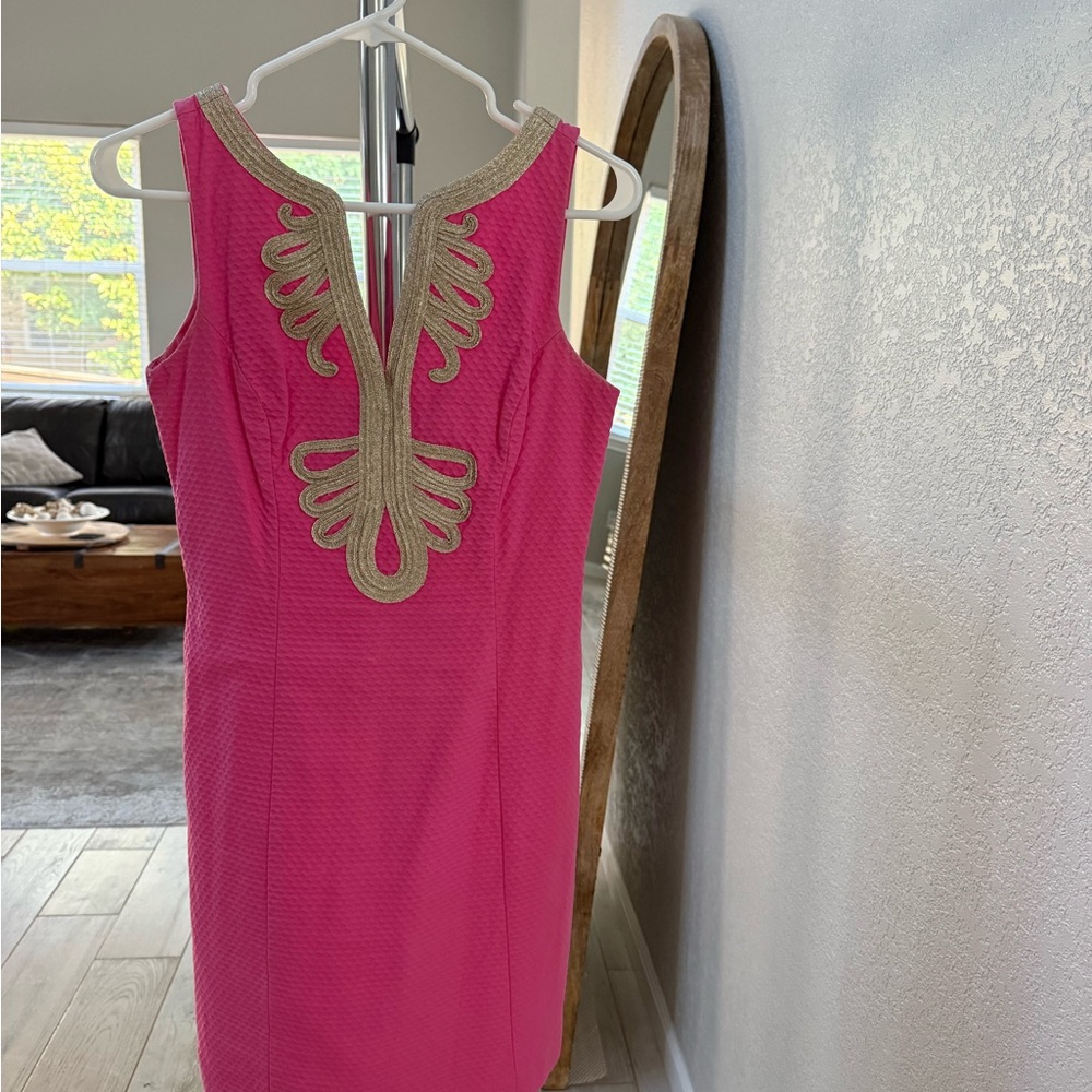 Lilly Pulitzer Hotty Pink Janice Shift